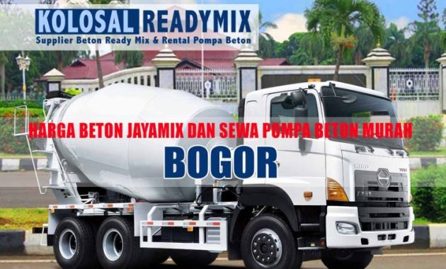 harga beton jayamix bogor