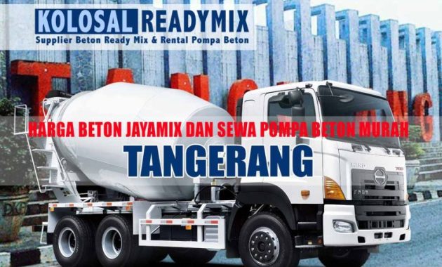 harga beton jayamix tangerang